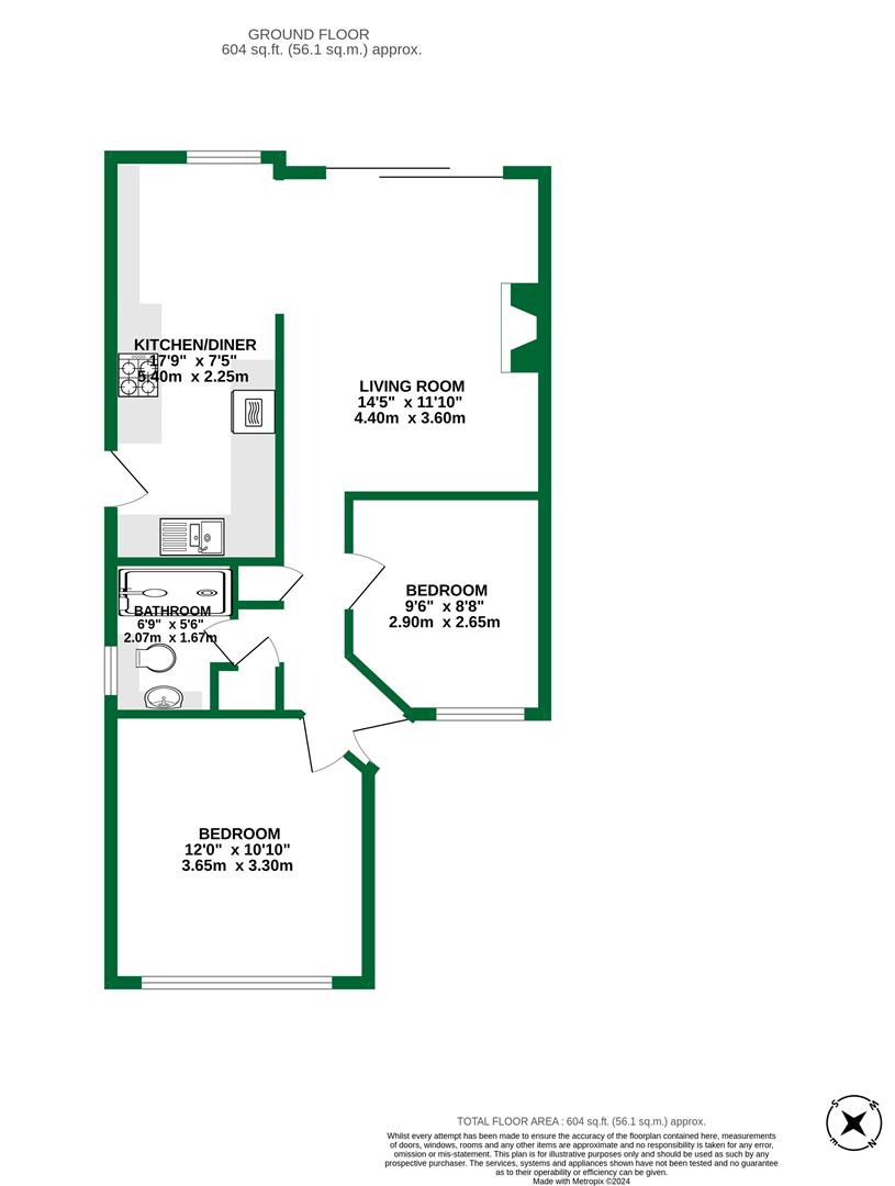 Floorplans For Paddock Heights, Twyford, Reading