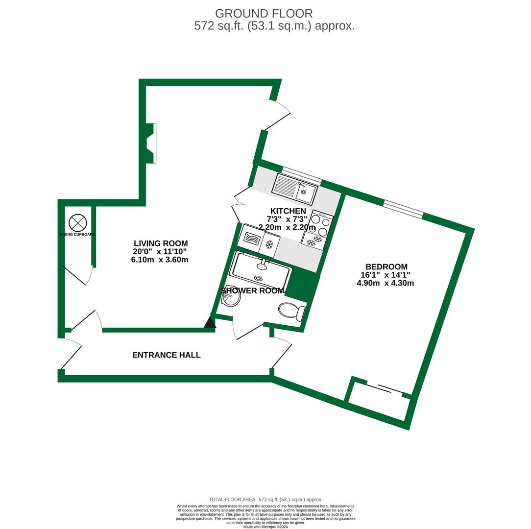 Floorplans For Waltham Road, Twyford, Reading