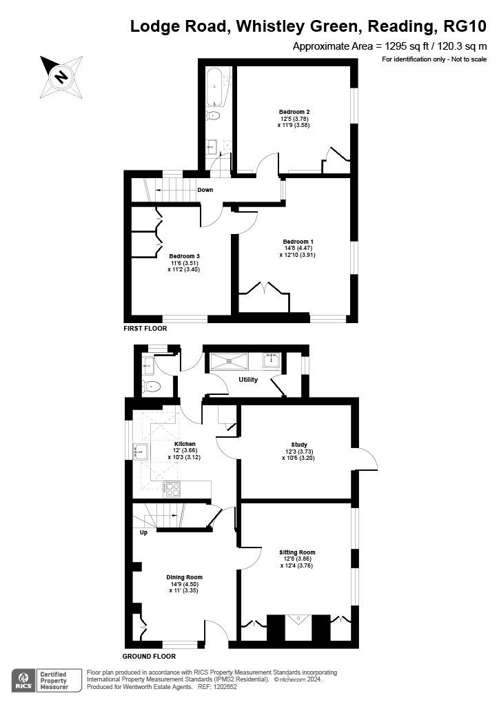 Floorplans For Lodge Road, Whistley Green, Reading, Berkshire, RG10