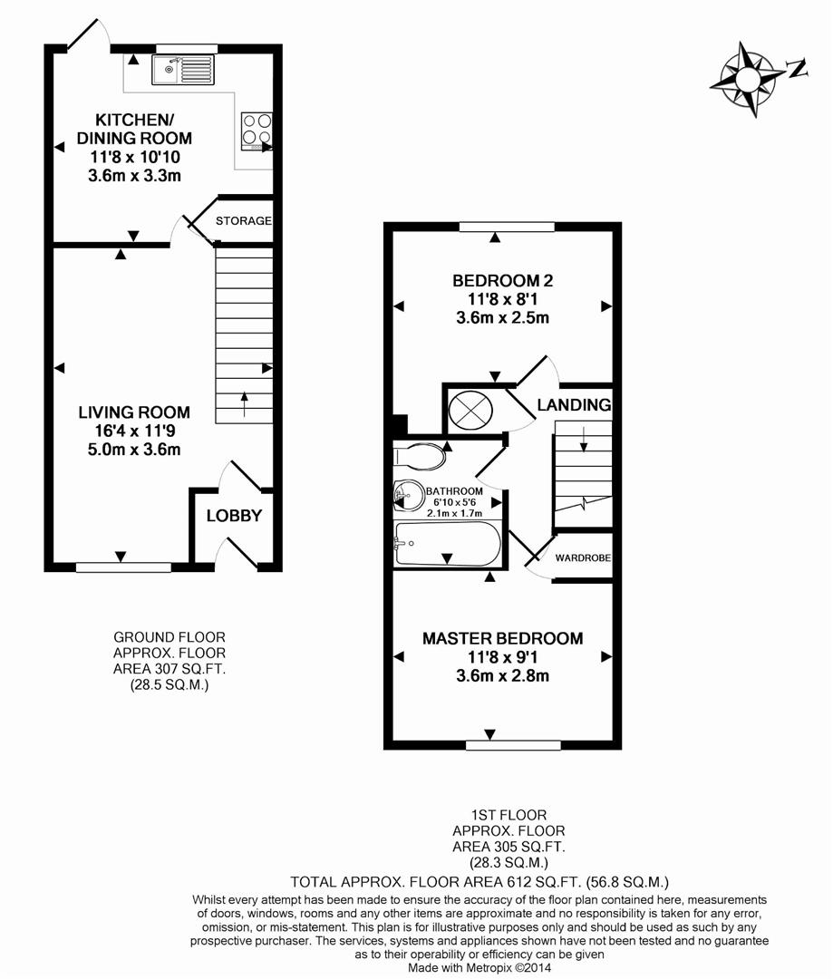 Floorplans For Cotterell Gardens, Twyford, Reading, Berkshire, RG10