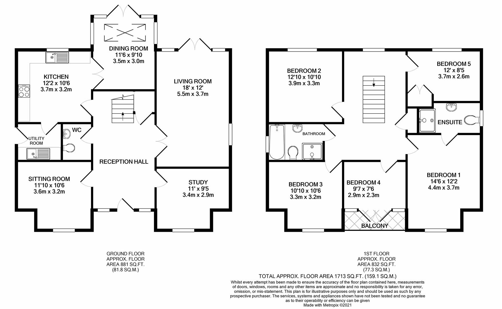 Floorplans For London Road, Ruscombe, Reading, Berkshire, RG10