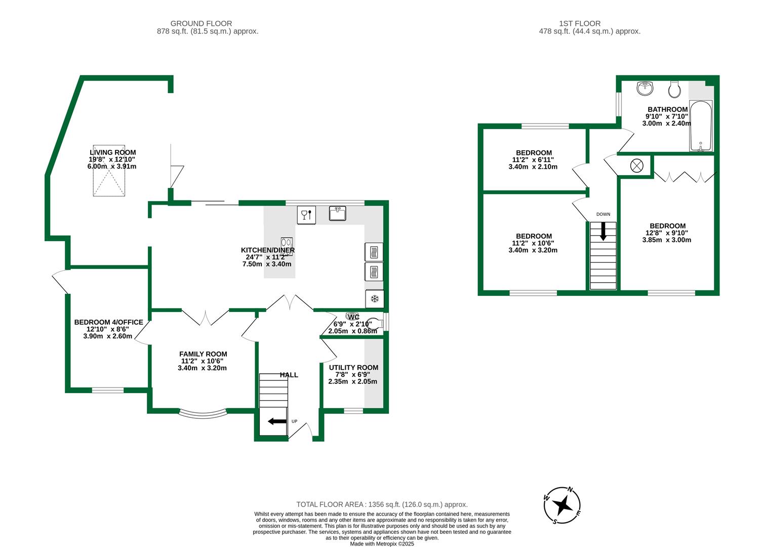 Floorplans For Waltham Road, Twyford, Reading, Berkshire, RG10